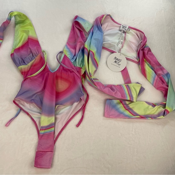 Princess Polly Sarai Bodysuit Multi • NWT | Size US 6 - Picture 5 of 7